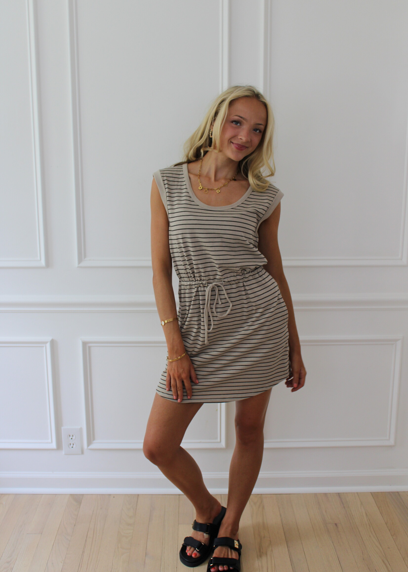 Z Supply Dayshift Striped Mini Dress