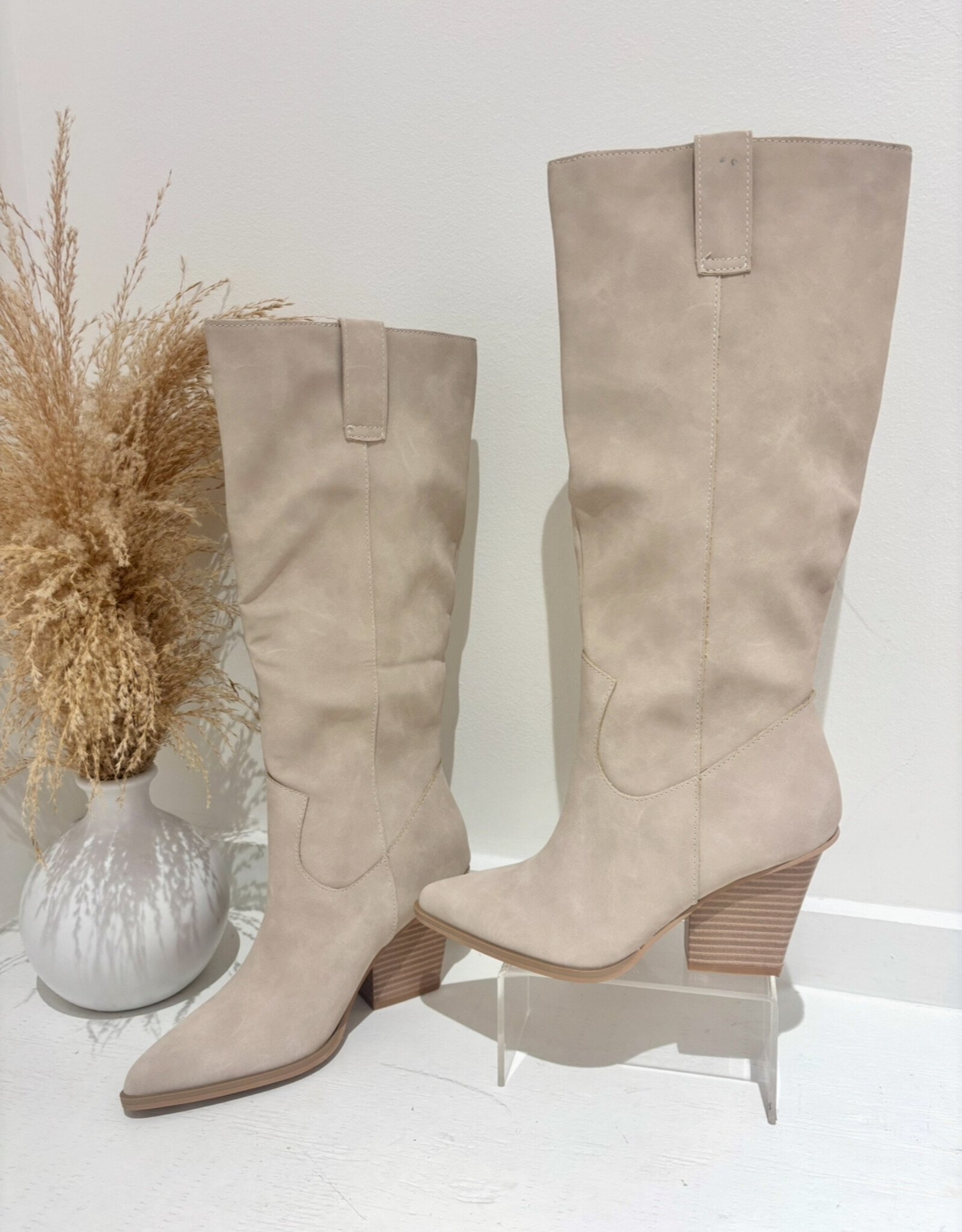 Collin Western Knee Boot