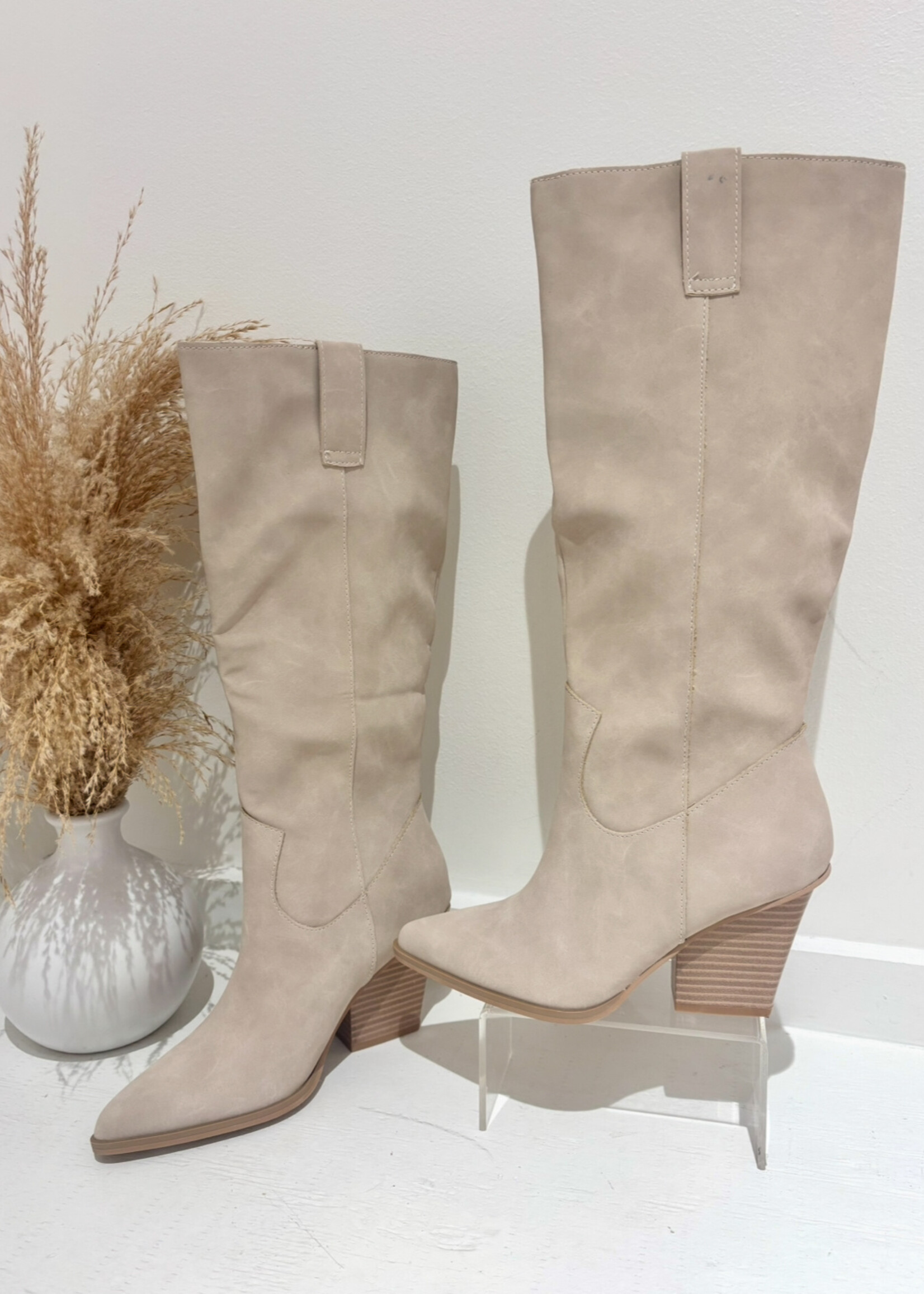 Collin Western Knee Boot