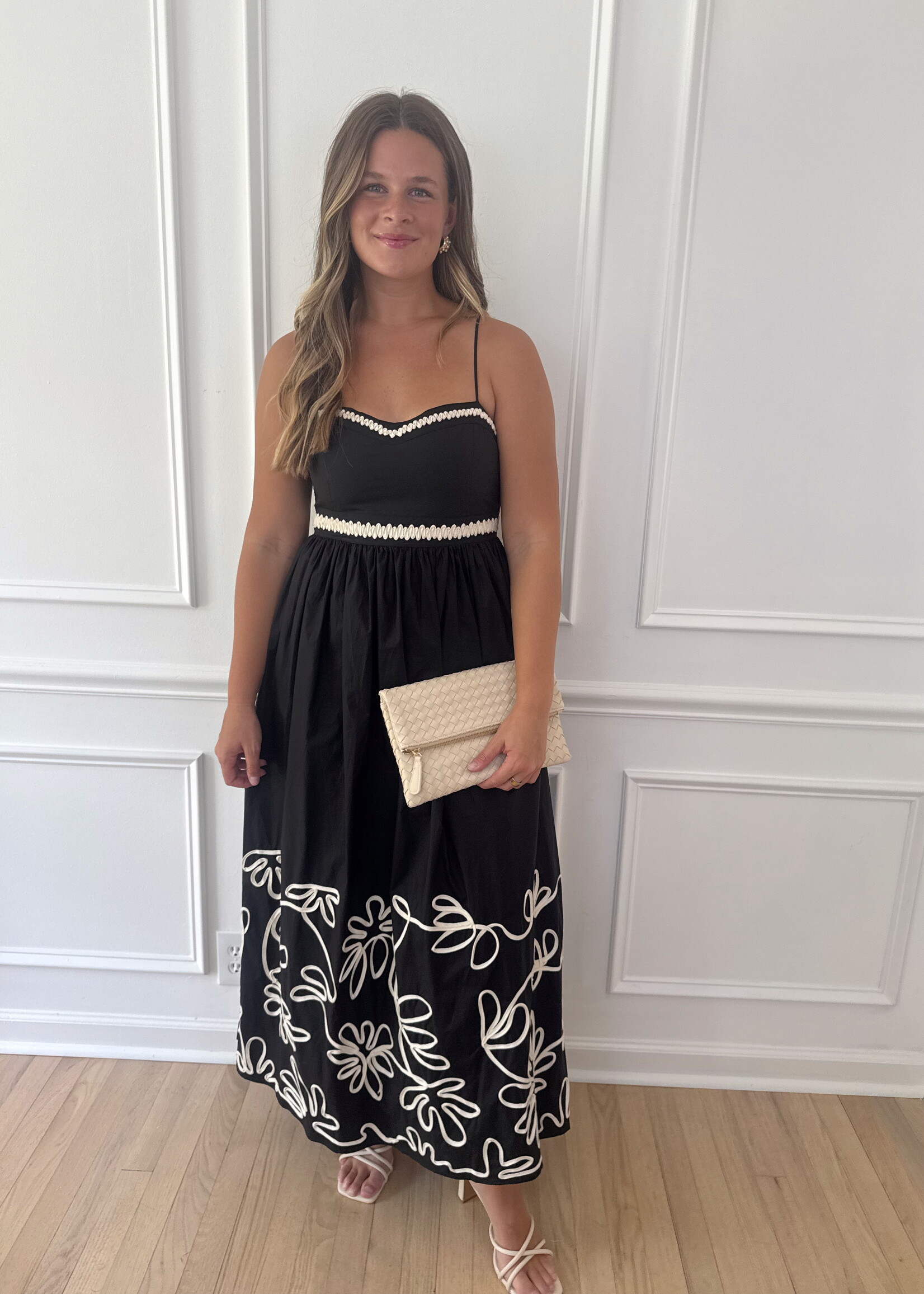 Arabella Patch Detail Dress