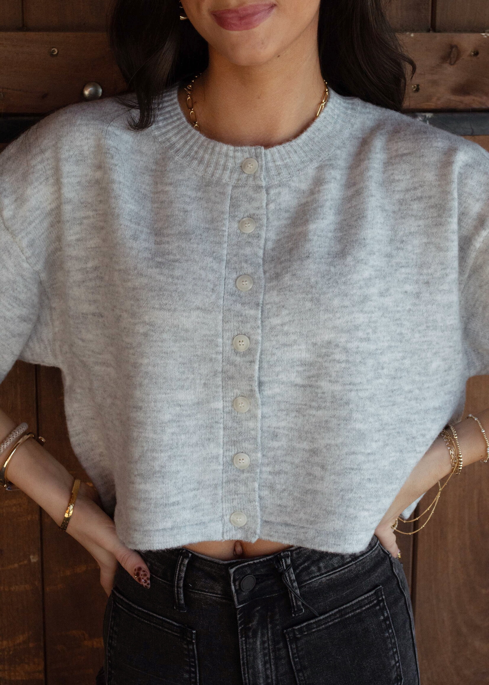 Kamryn Knit Cardigan Top
