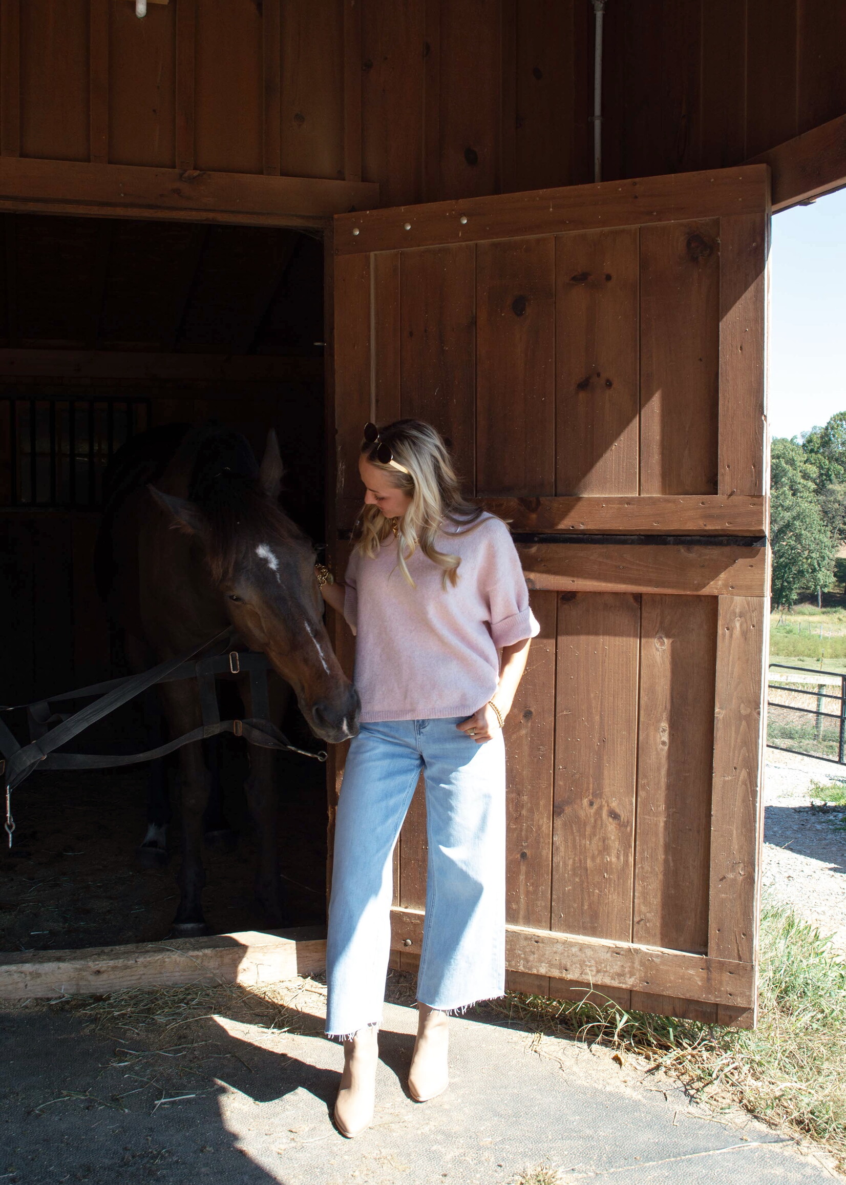 Lucca Short Sleeve Sweater Top