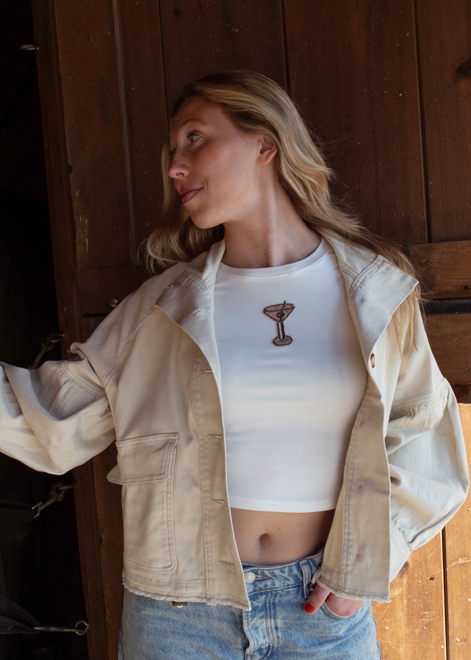 Sassy Drawstring Waist Jacket