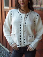 Ronnie Contrast Stitch Cardigan