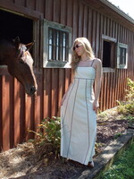 Kortne Square Neck Maxi Dress