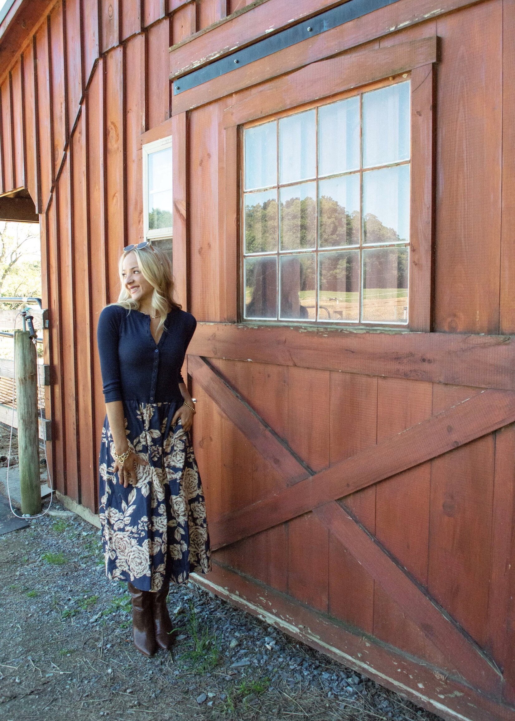 Colleen Printed Dress