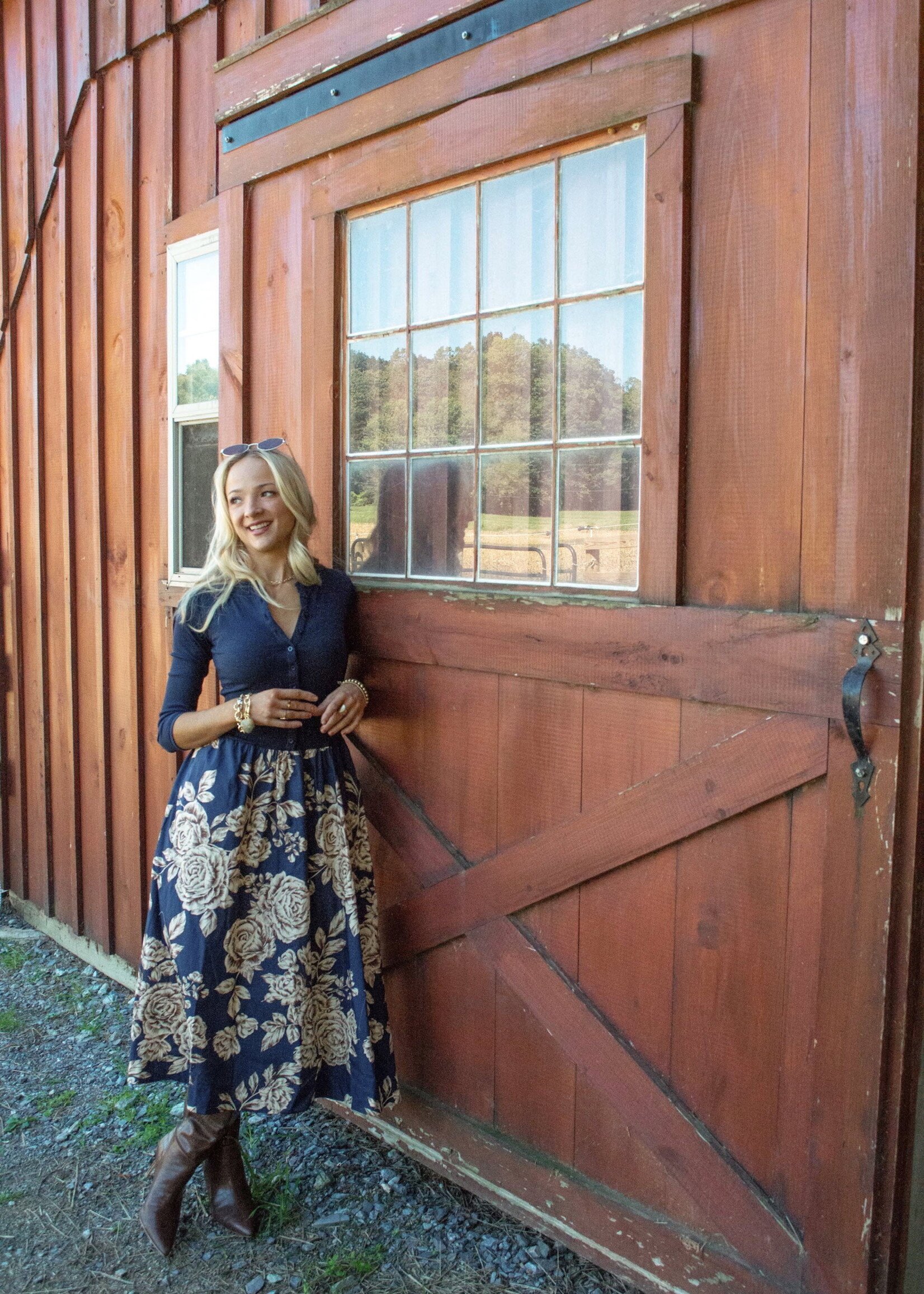 Colleen Printed Dress