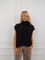 Arlene Sleeveless Mockneck Sweater