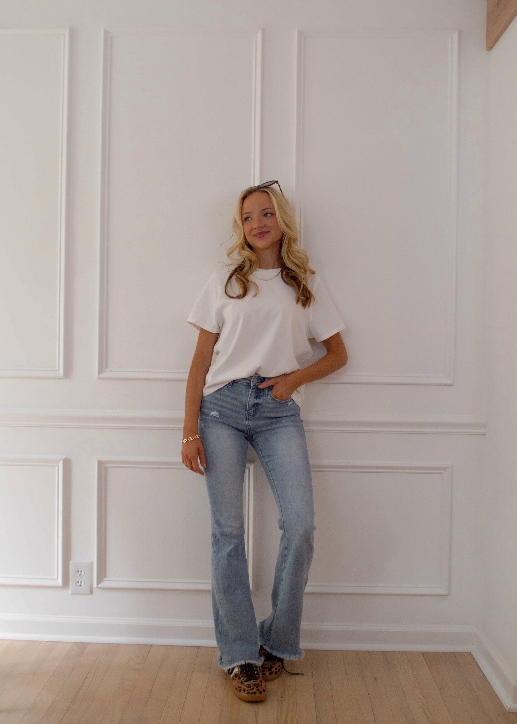 Clyde High Rise Flare Jeans