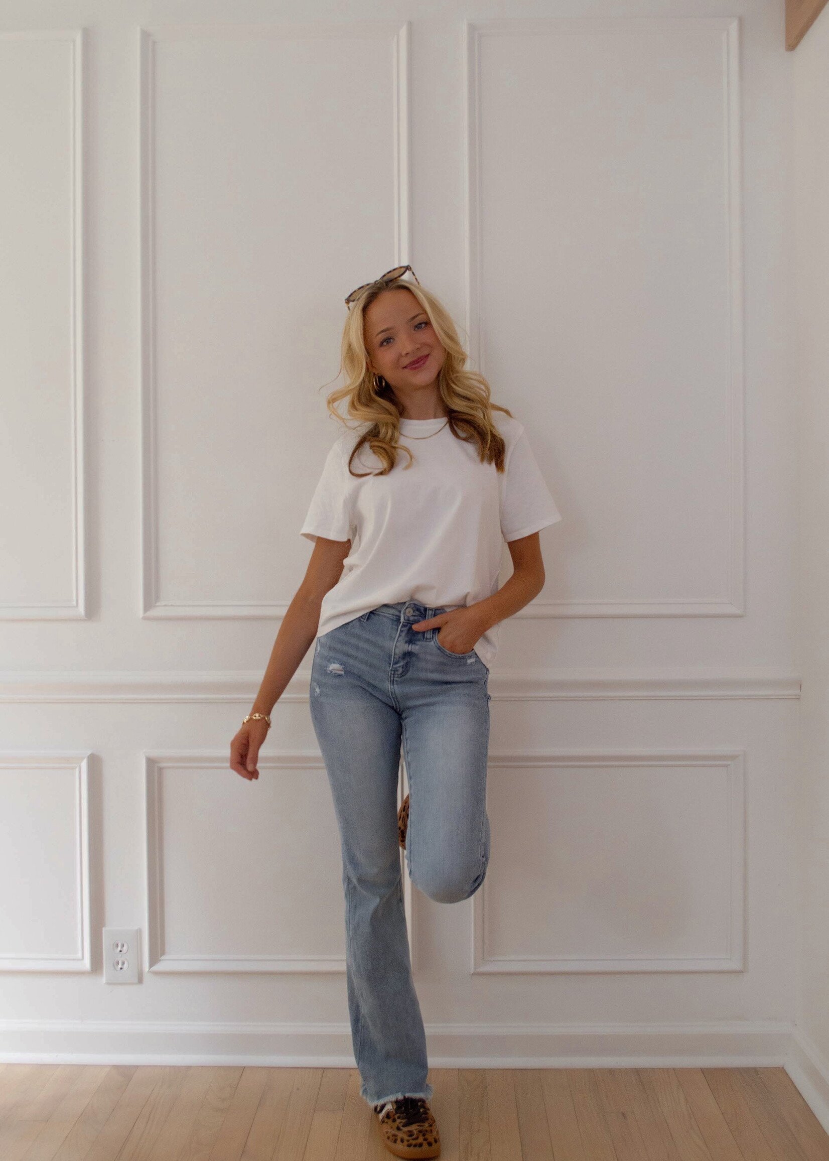 Clyde High Rise Flare Jeans