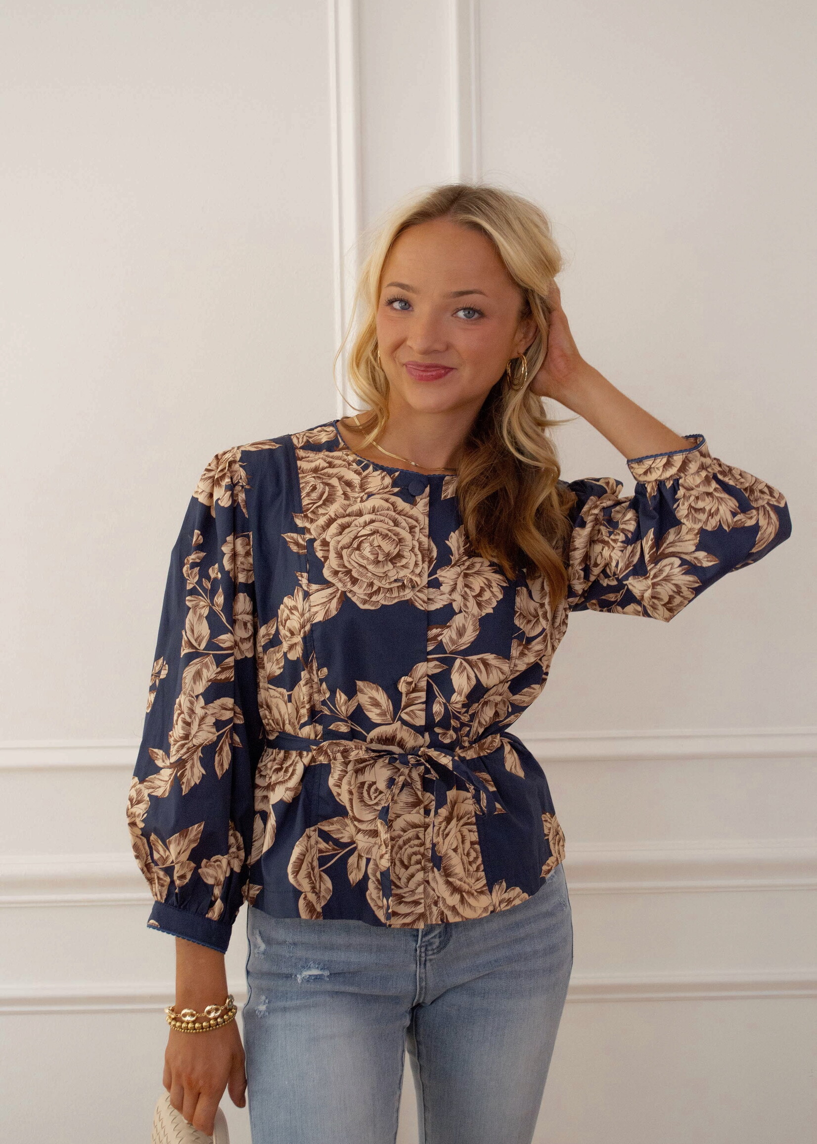 Darrion Printed Top