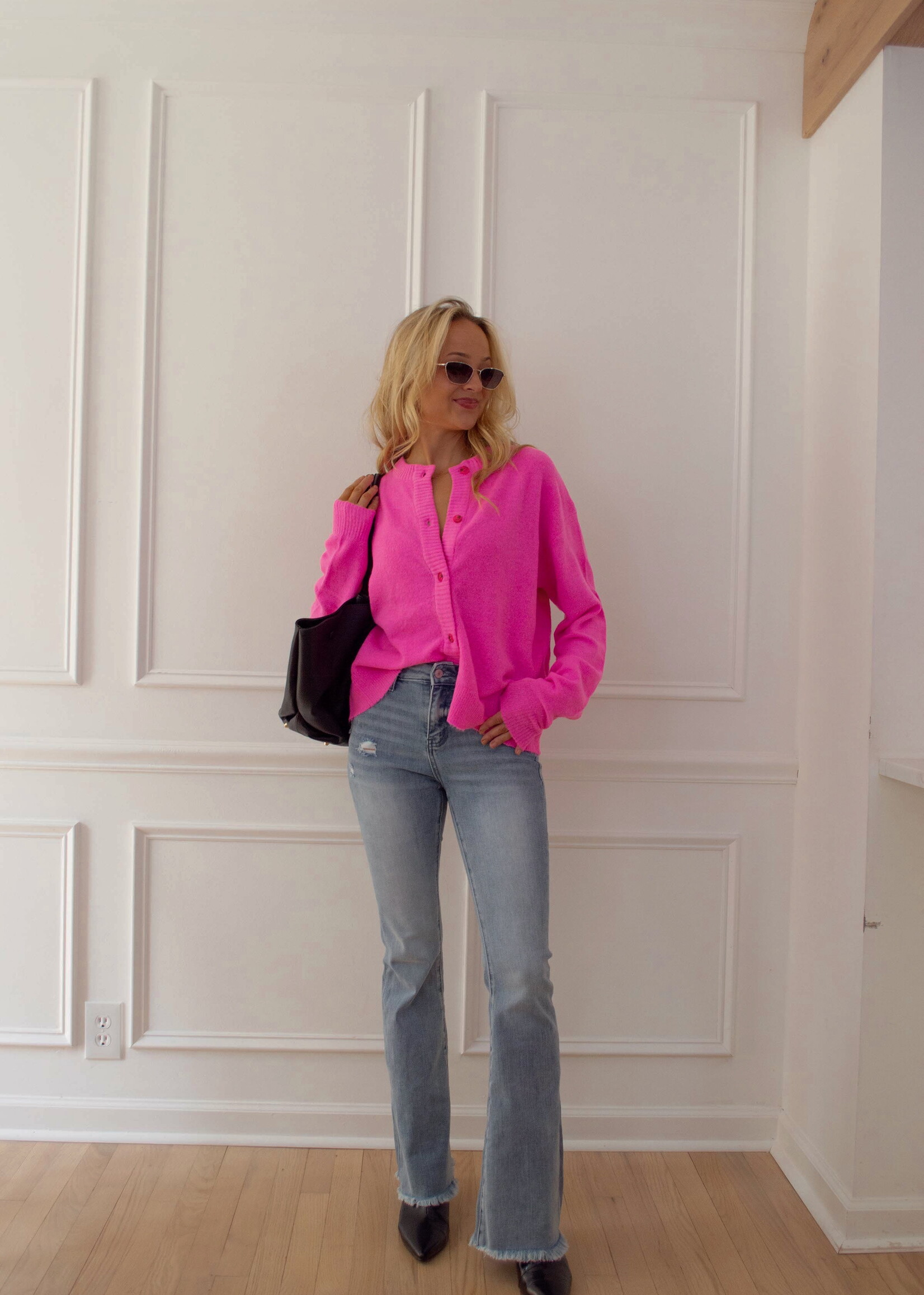 Margo Button Down Cardigan
