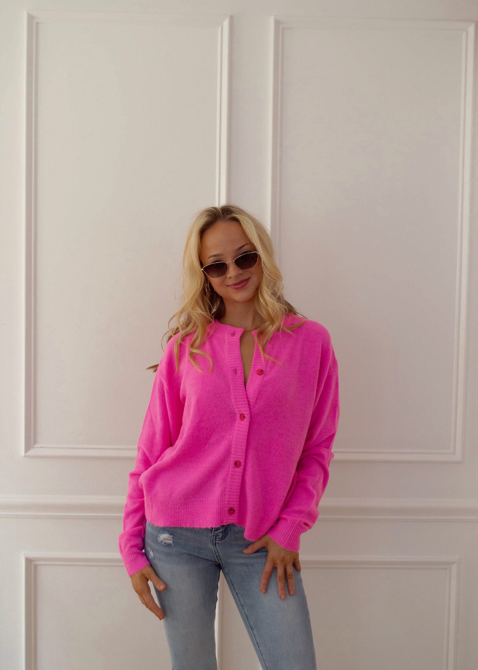 Margo Button Down Cardigan