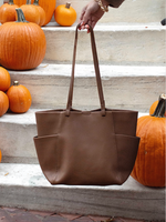 Large Tote Bag W / Cosmetic Pouch