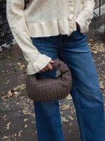 Tracy Suede Clutch