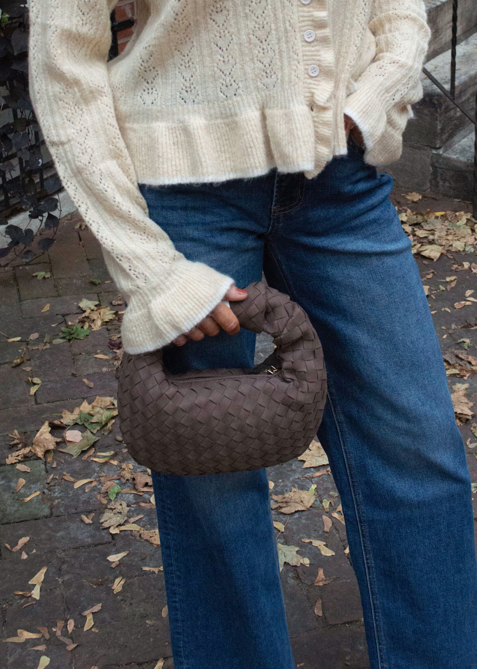 Tracy Suede Clutch