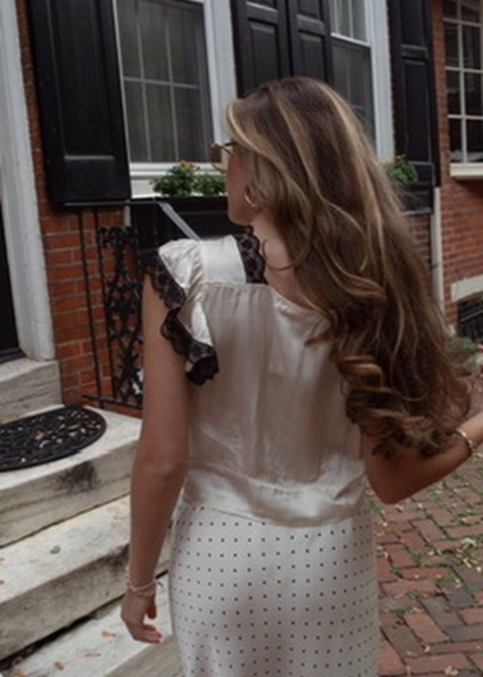 Catalina Short Sleeve Lace Top