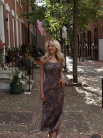 Z Supply Cielo Leopard Midi Dress