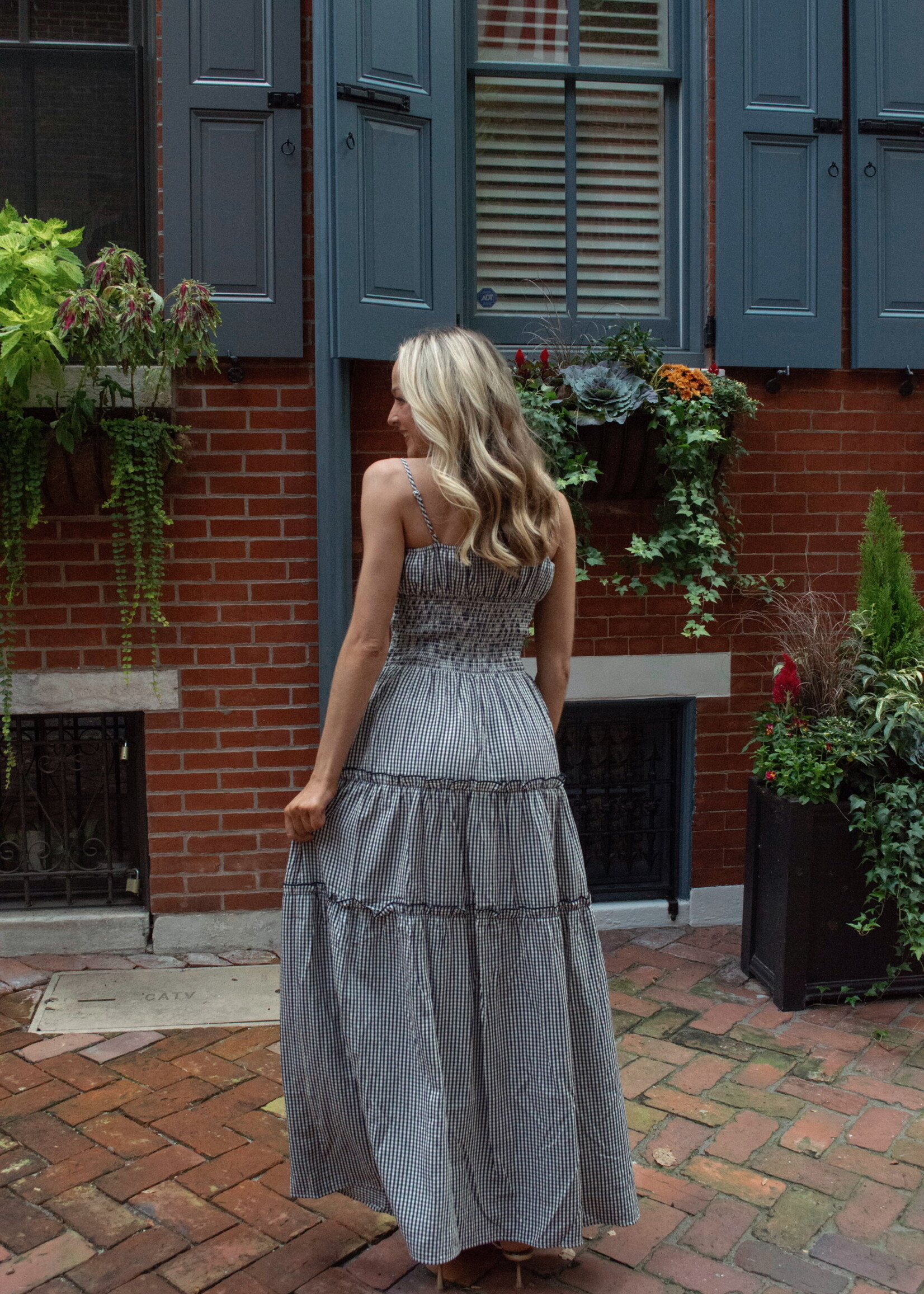 Eloise Smocked Waist Maxi Dress