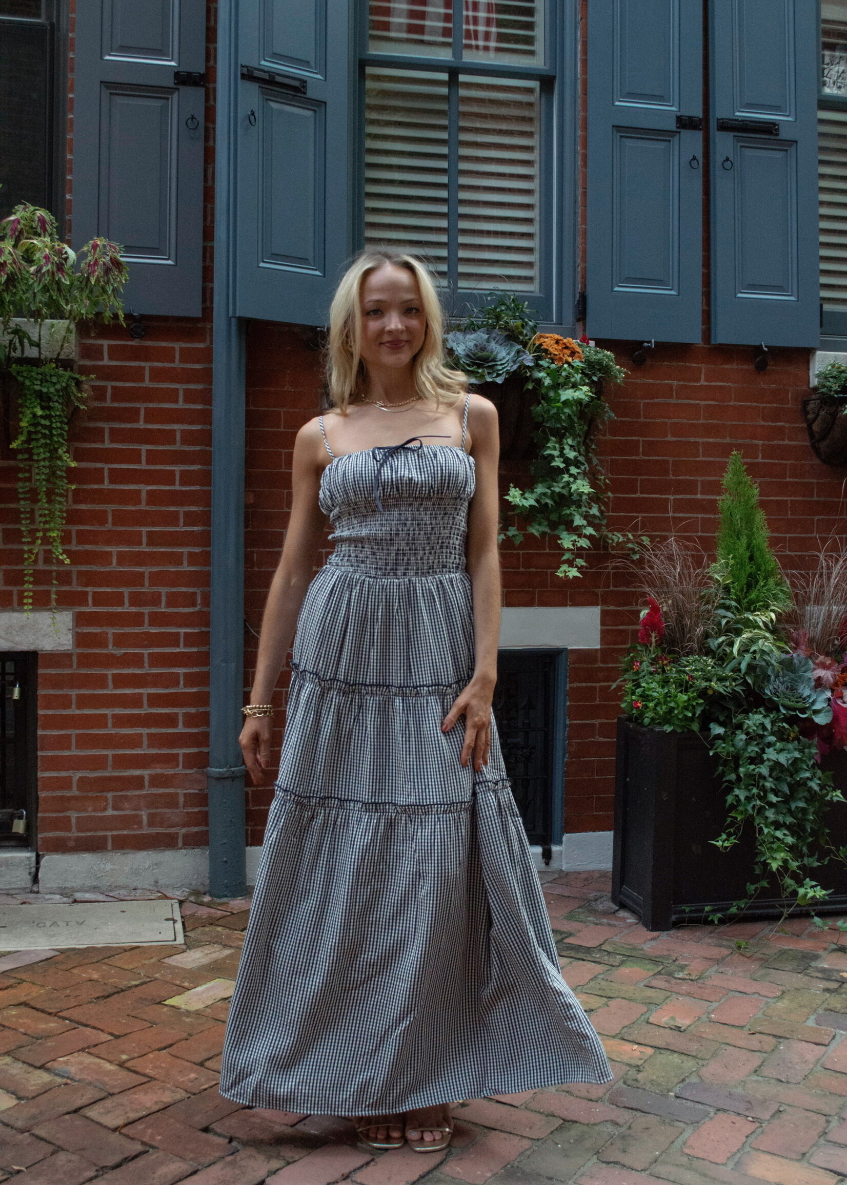 Eloise Smocked Waist Maxi Dress