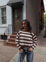 Harper Stripe Long Sleeve Sweater