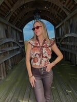Carolena Floral Lace Top