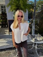 Acer Textured Sleeveless Vest