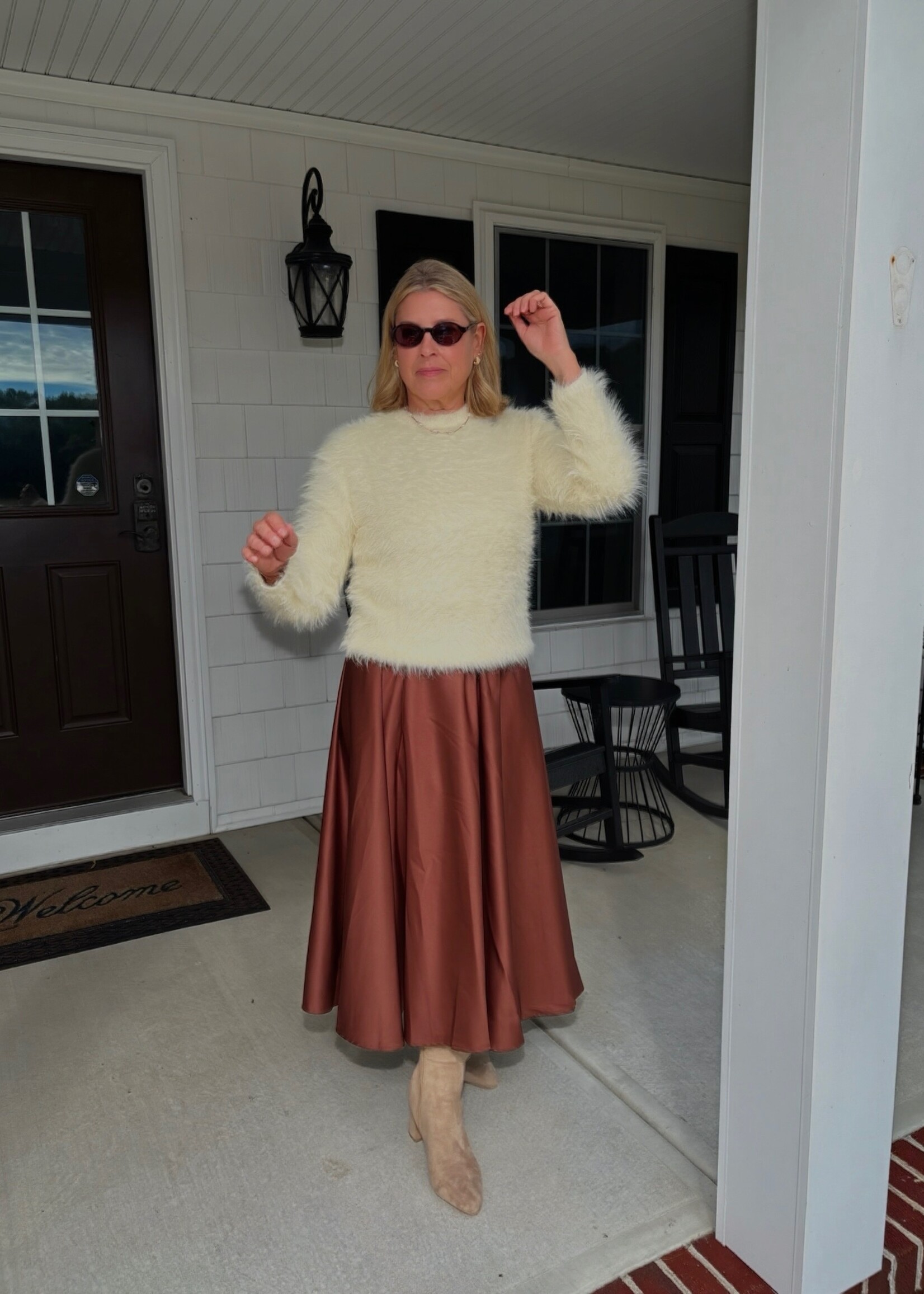 Ange Crewneck Long Sleeve Sweater