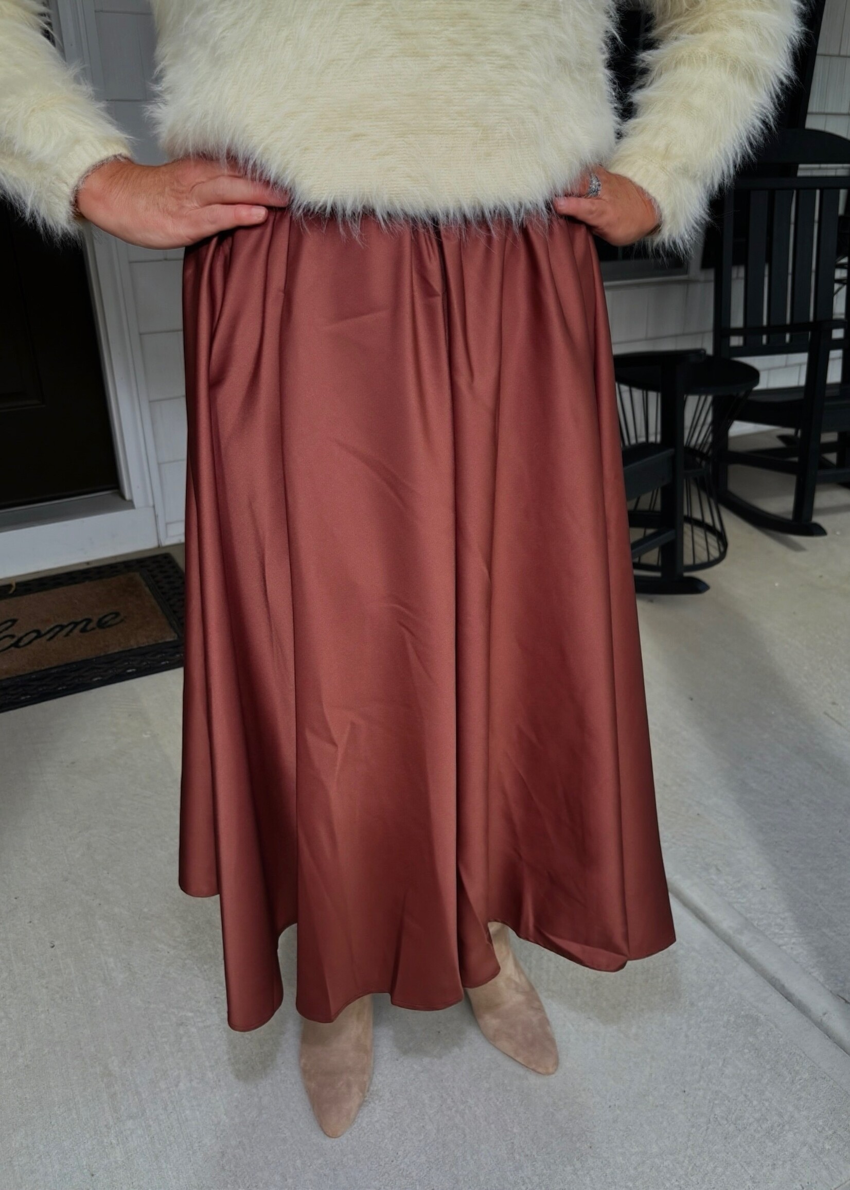 Delilah Flare Maxi Skirt