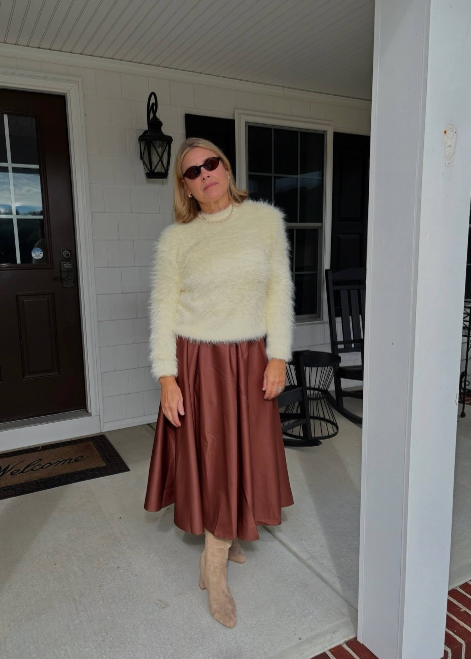 Delilah Flare Maxi Skirt