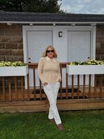 Clancey Collared Polo Sweater Top