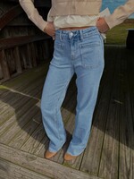Kara Patch Pocket Denim