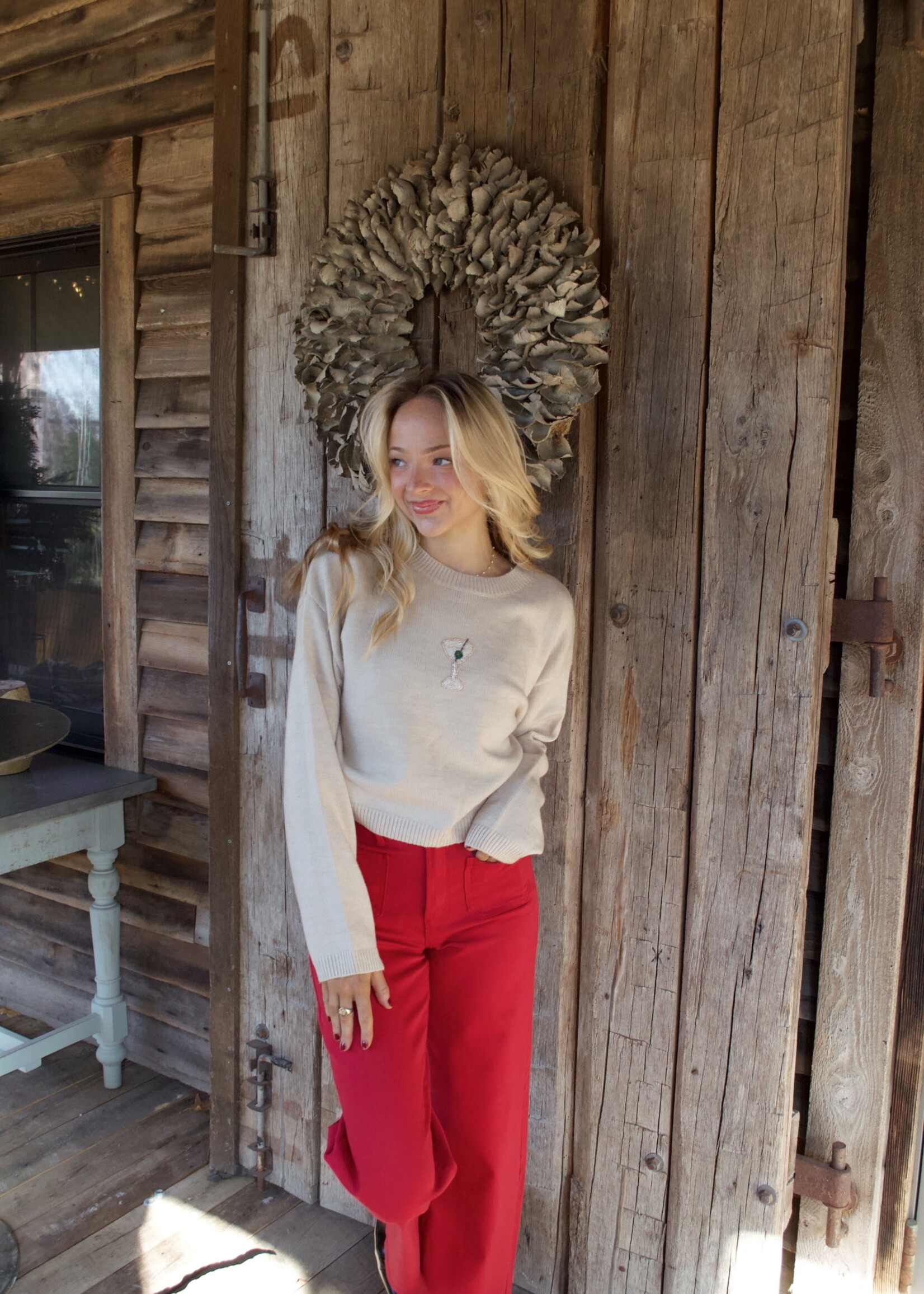 Camari Martini Bead Sweater