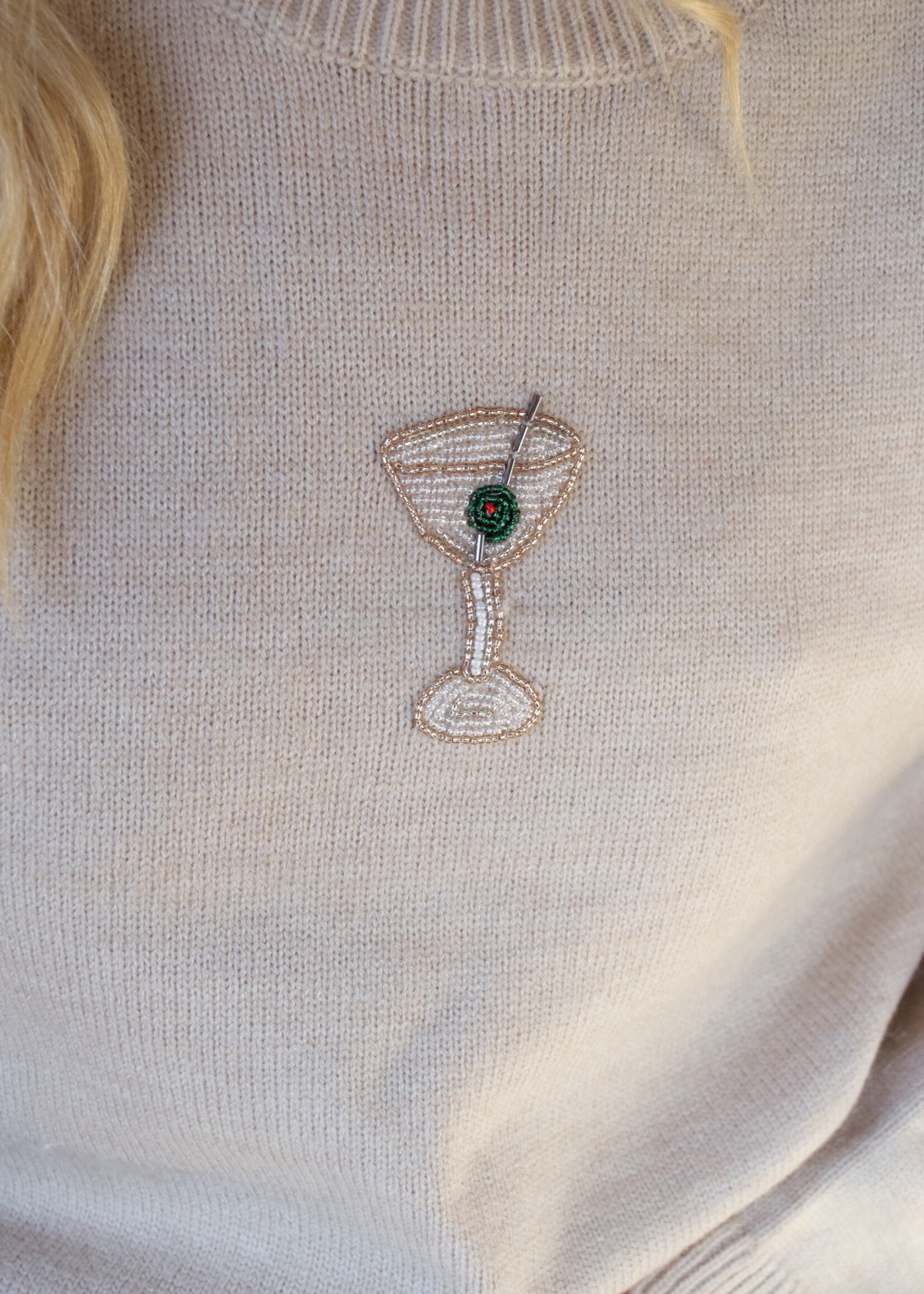 Camari Martini Bead Sweater