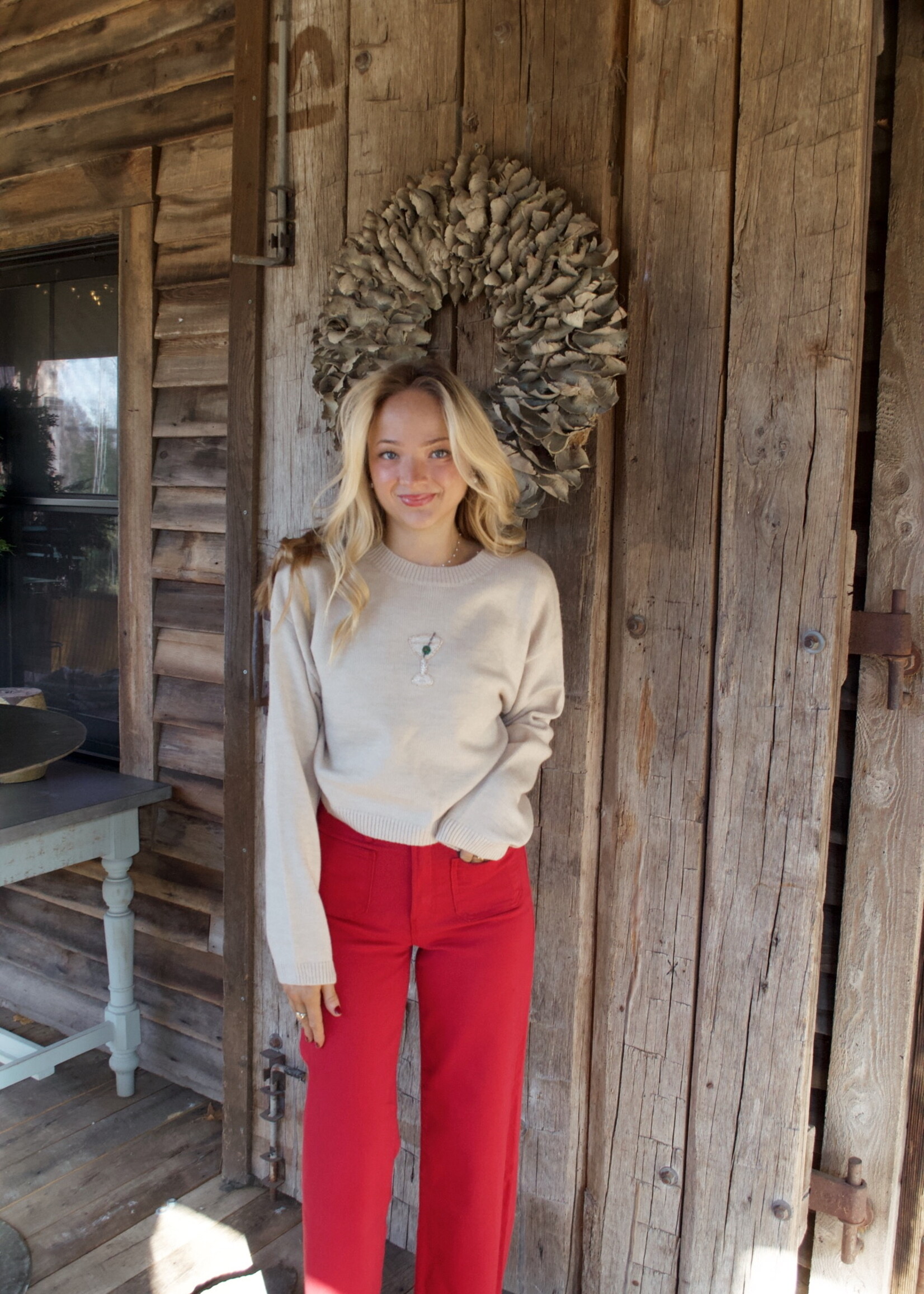 Camari Martini Bead Sweater