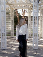 Dixie Tie Frayed Cardigan