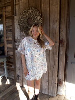 Lita Floral Sequins Mini Dress