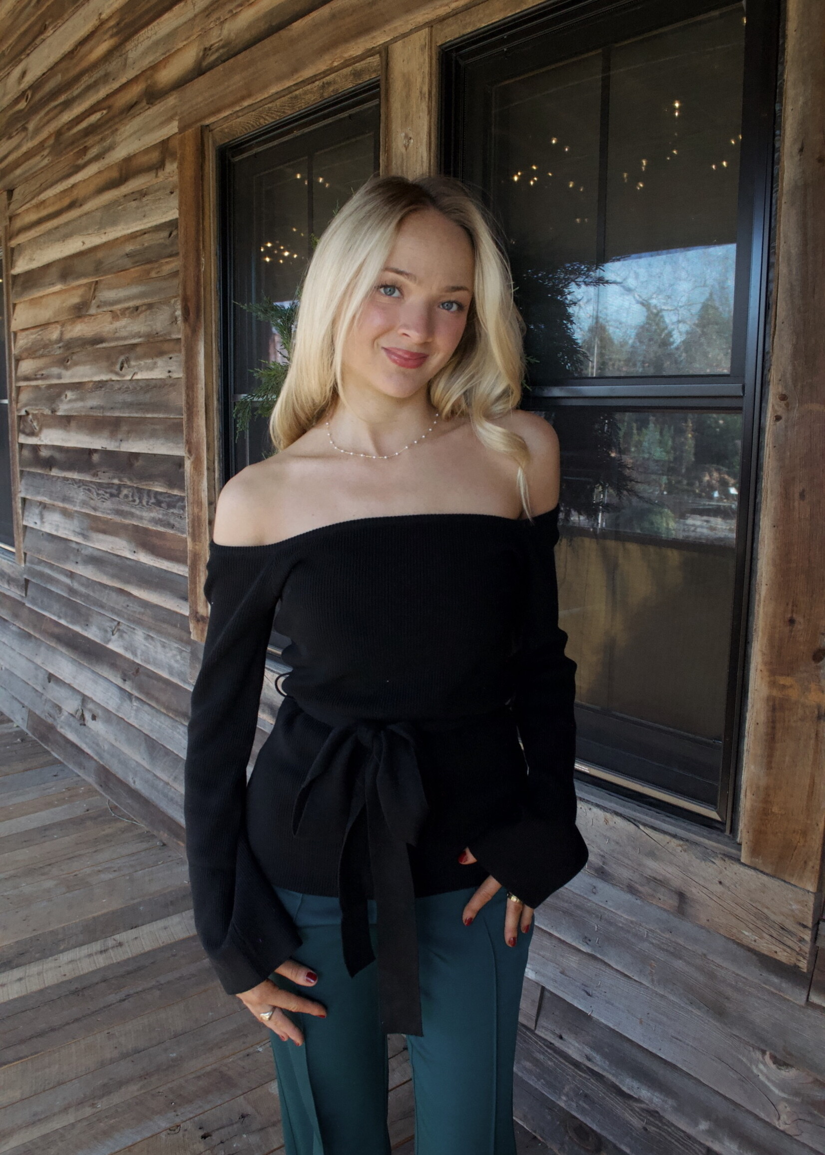 Kathryn Off The Shoulder Sweater