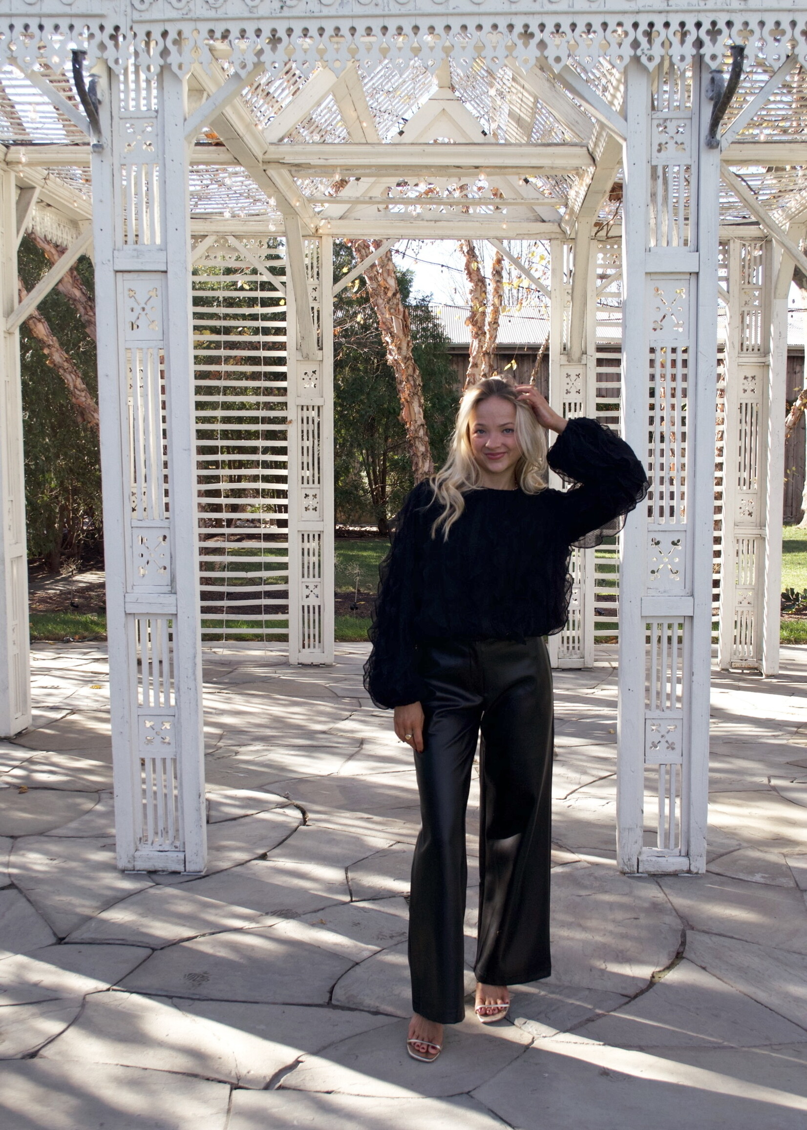 Hayes Faux Leather Pants