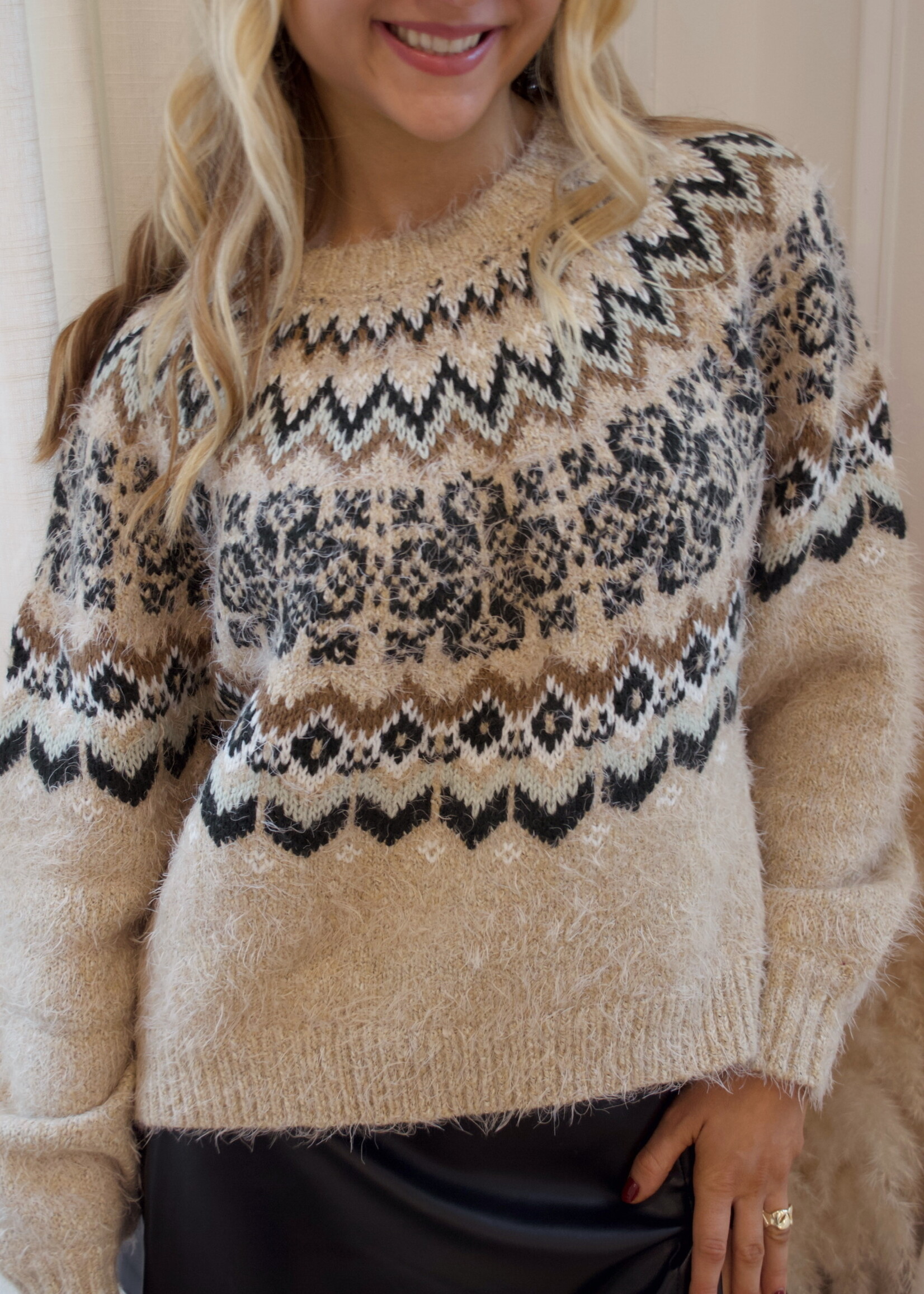 Z Supply Kenaby Fair Isle Sweater