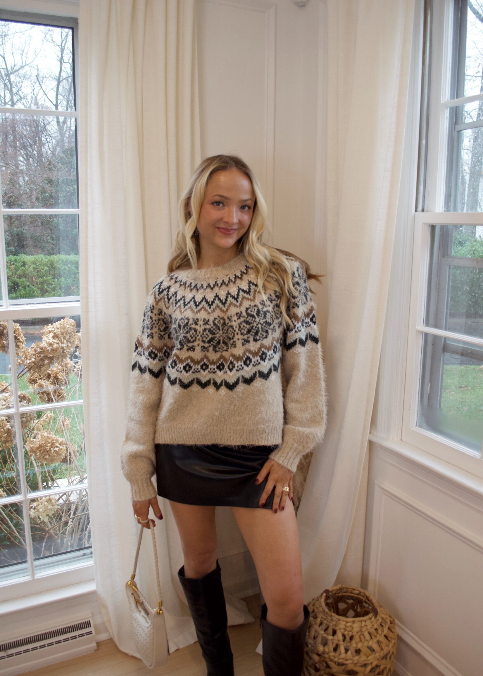 Z Supply Kenaby Fair Isle Sweater