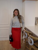 Z Supply Tinseltown Sweater Silver