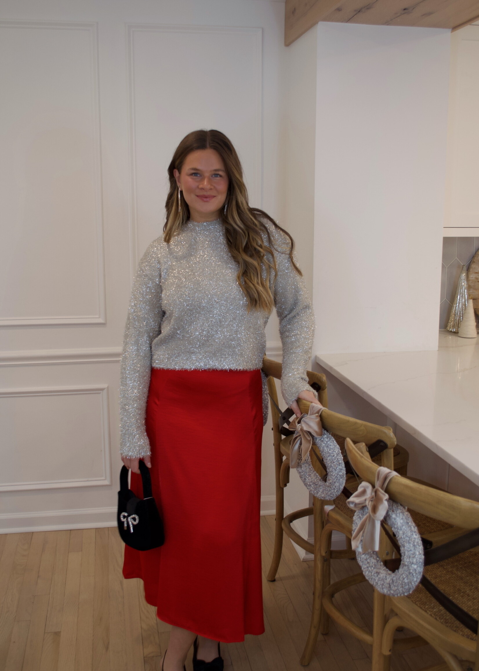 Z Supply Tinseltown Sweater Silver