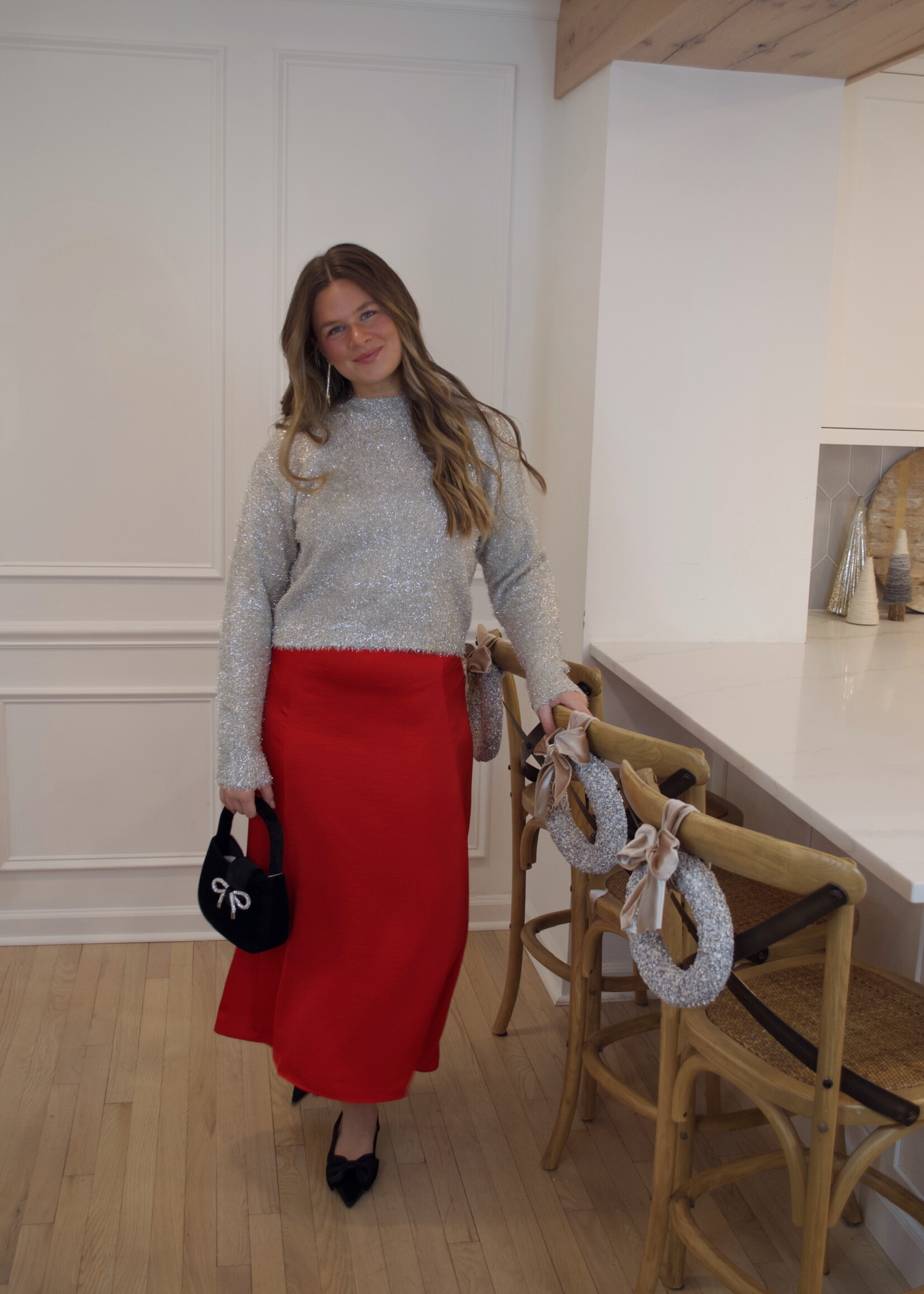 Z Supply Tinseltown Sweater Silver