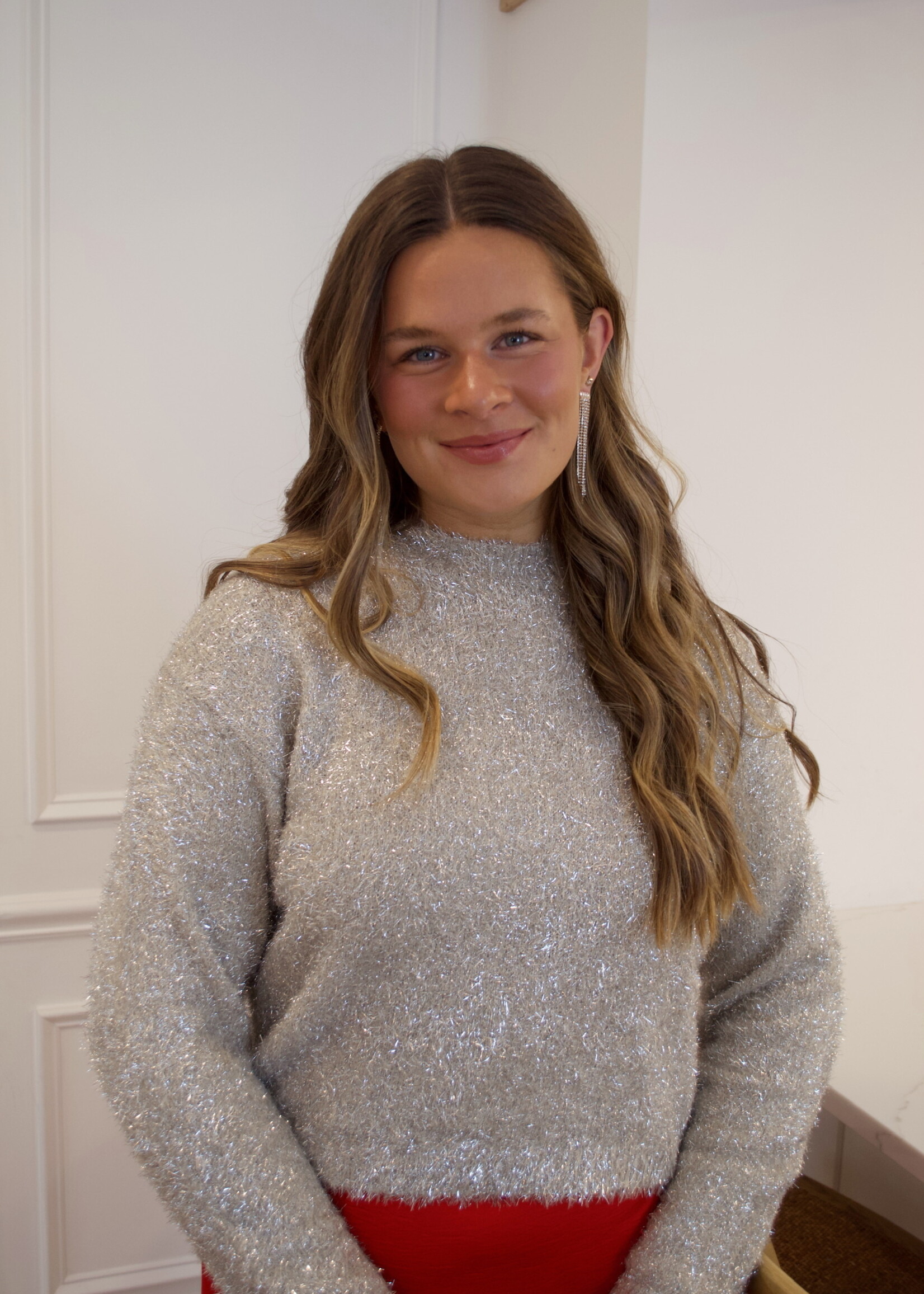 Z Supply Tinseltown Sweater Silver