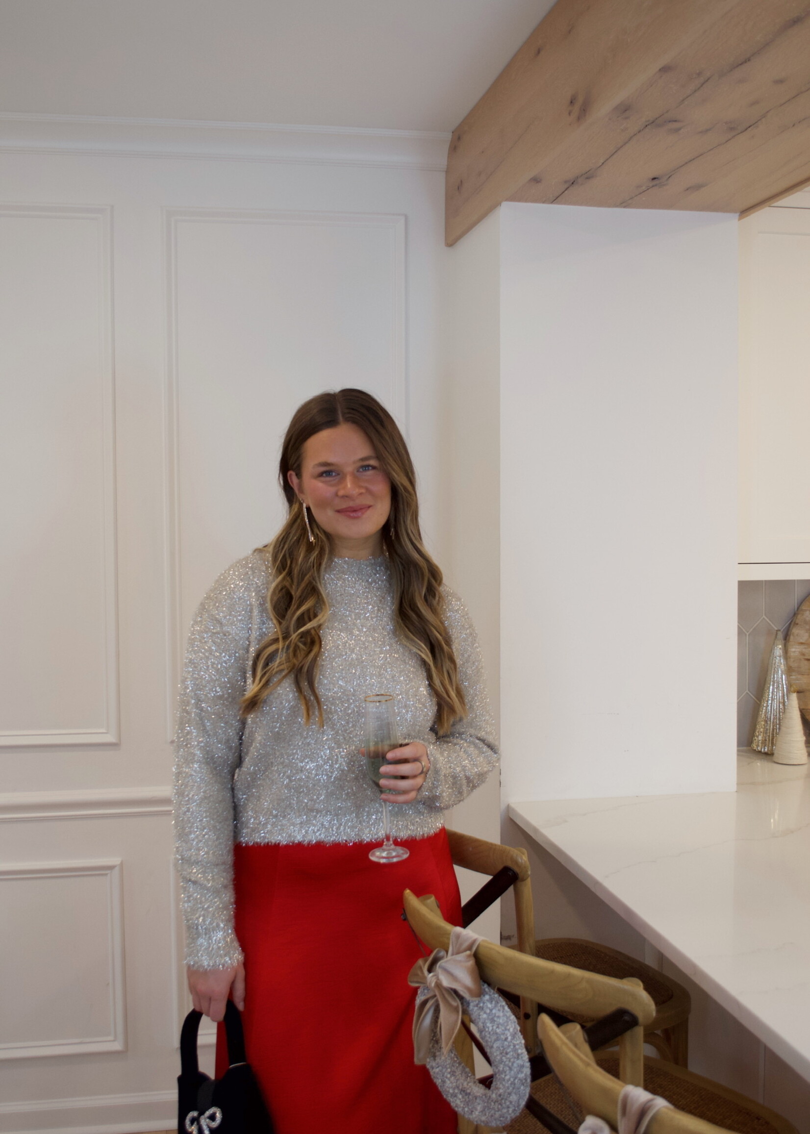 Z Supply Tinseltown Sweater Silver