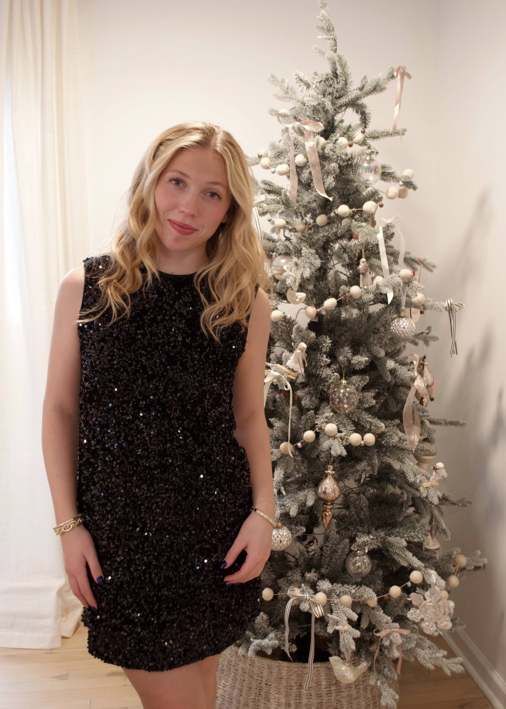 Aviary Sequin Velvet Mini Dress