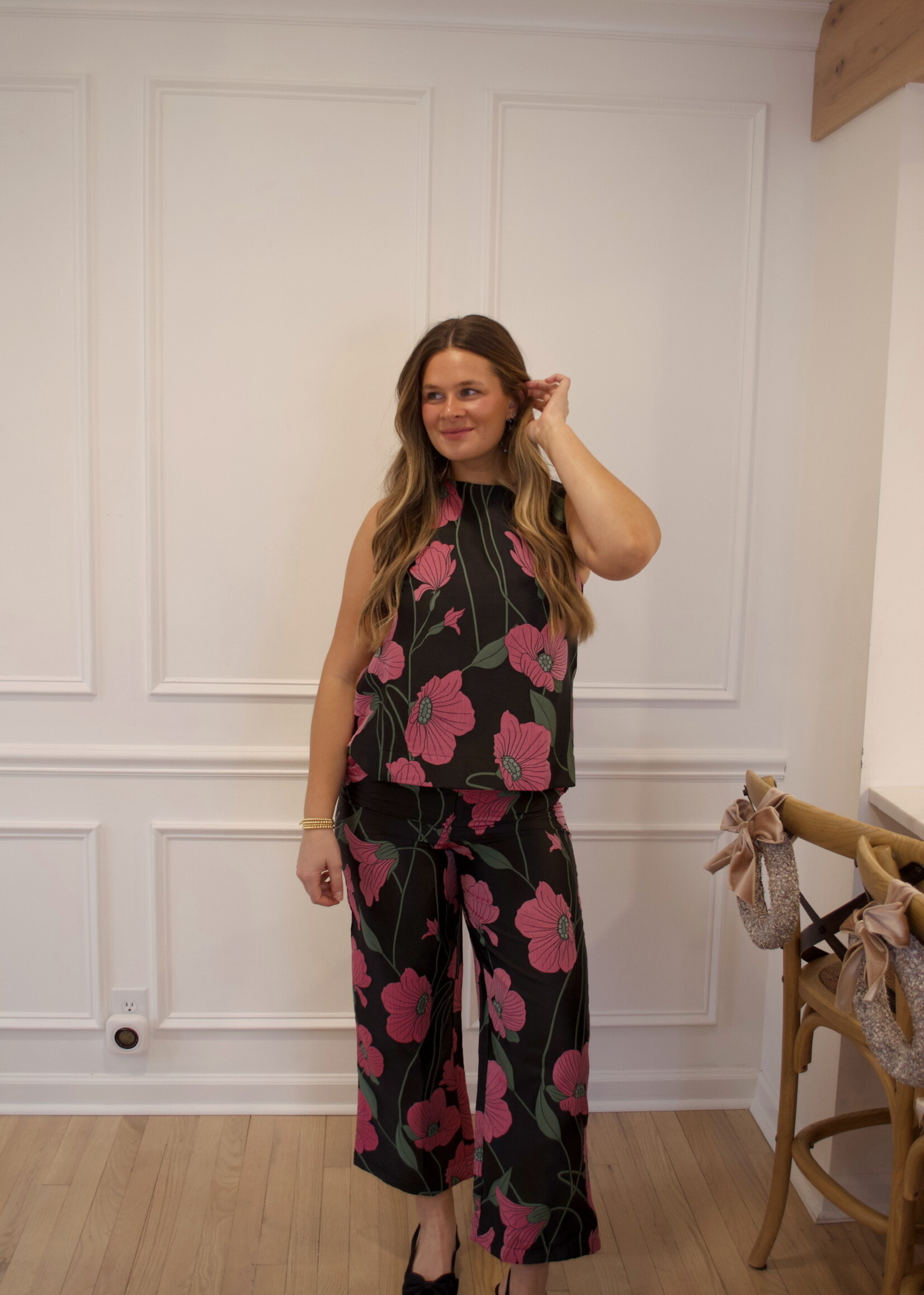 Kalina Floral Sleeveless Top