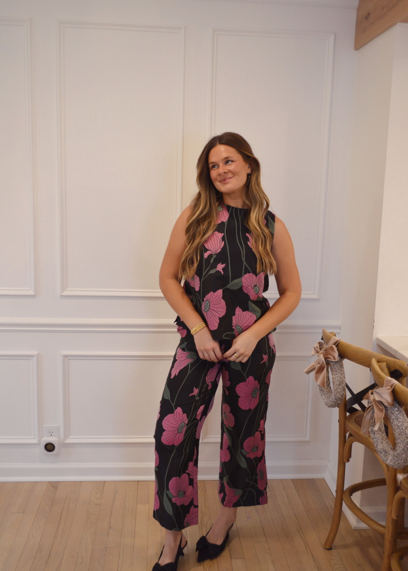 Karsten Floral Wide Leg Pants