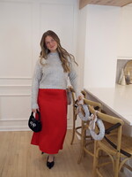 Z Supply Tinseltown Sweater Silver